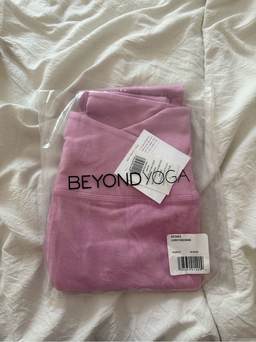 Beyond Yoga Mauve Pink High-Waist Leggings
